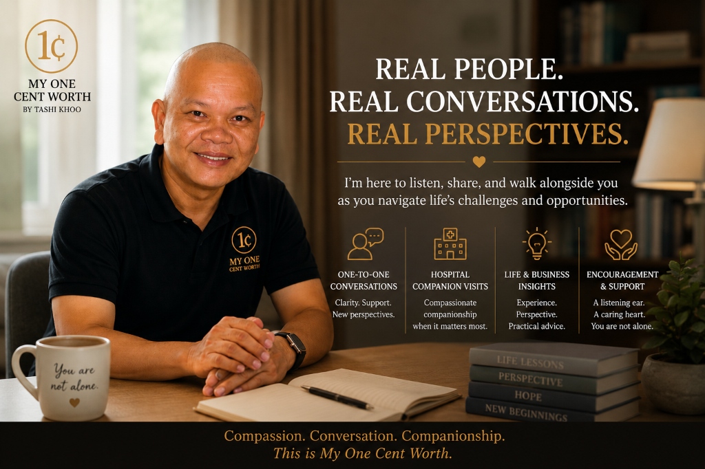 Tashi Khoo - My One Cent Worth Services